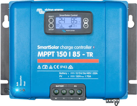 SmartSolar charge controller MPPT 150/85 & 150/100