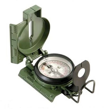 Military Precision Lensatic Compass