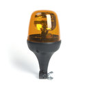 Lámpa, forgótükrös, Flexi DIN, sárga, 24V, M méret/TALL kivitel