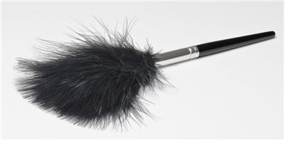 Black Marabou Feather Duster