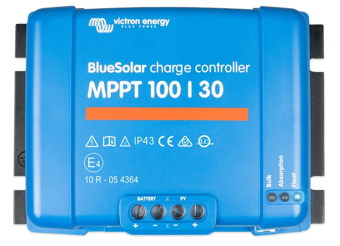 Victron Energy BlueSolar MPPT 100/30 napelem töltésvezérlő
