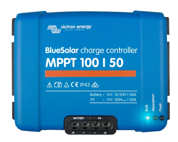 Victron Energy BlueSolar MPPT 100/50 napelem töltésvezlrő